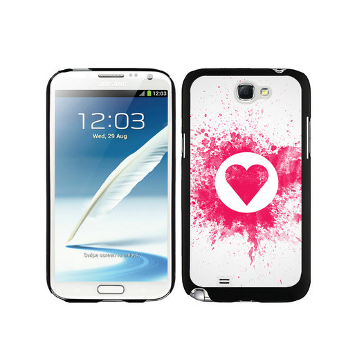 Valentine Heart Samsung Galaxy Note 2 Cases DNT | Women - Click Image to Close